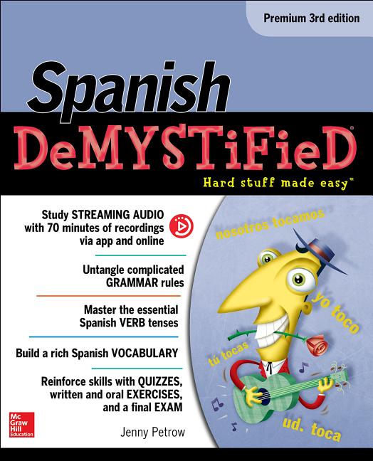 Book cover for Spanish Demystified, Premium 3rd Edition