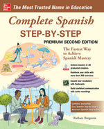 Book cover for Complete Spanish Step-By-Step, Premium Second Edition