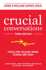 Book cover for Crucial Conversations: Tools for Talking When Stakes Are High