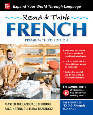 Book cover for Read & Think French, Premium Third Edition