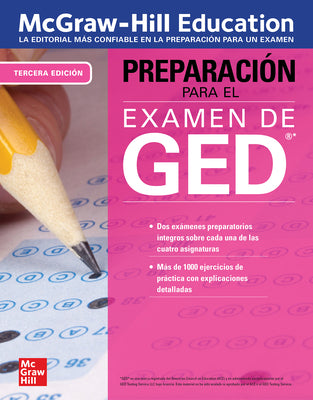 Book cover for McGraw-Hill Education Preparacion Para El Examen de Ged, Tercera Edicion