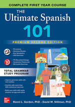 Book cover for The Ultimate Spanish 101, Premium Second Edition