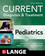 Book cover for Current Diagnosis & Treatment Pediatrics, 27th Edition