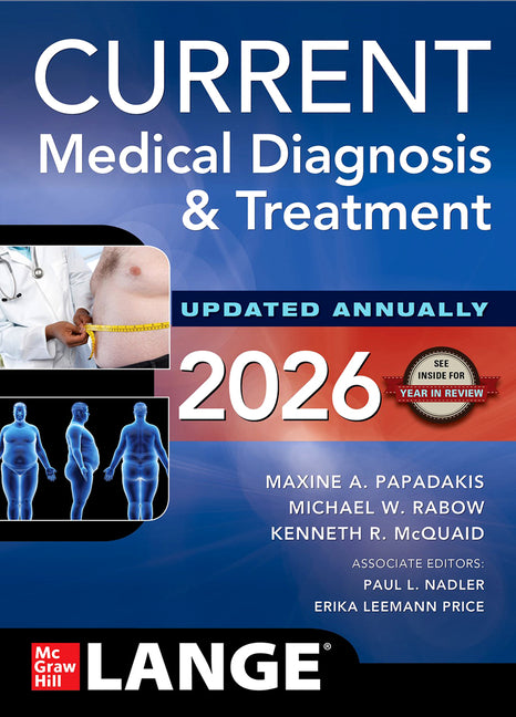 Book cover for Current Medical Diagnosis & Treatment 2026