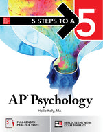 Book cover for 5 Steps to a 5: AP Psychology 2026: AP Content Review + Practice AP Exams + Digital Reources
