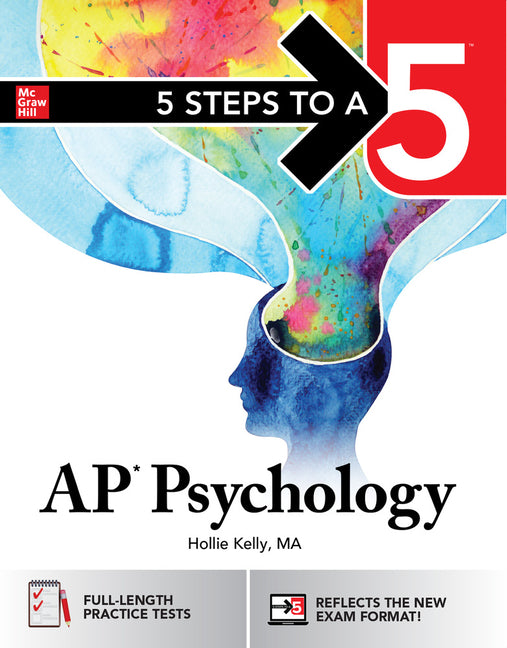 Book cover for 5 Steps to a 5: AP Psychology 2026: AP Content Review + Practice AP Exams + Digital Reources