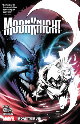 Book cover for Moon Knight Vol. 4: Road to Ruin