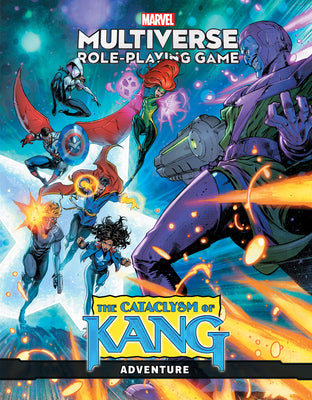 Book cover for Marvel Multiverse Role-Playing Game: The Cataclysm of Kang