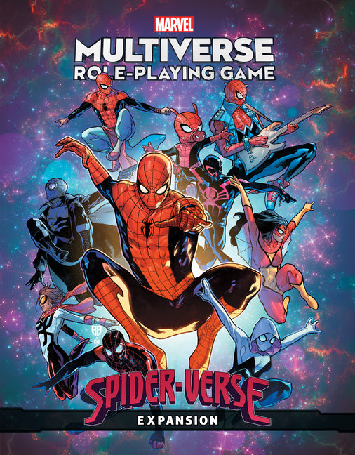 Book cover for Marvel Multiverse Role-Playing Game: Spider-Verse Expansion