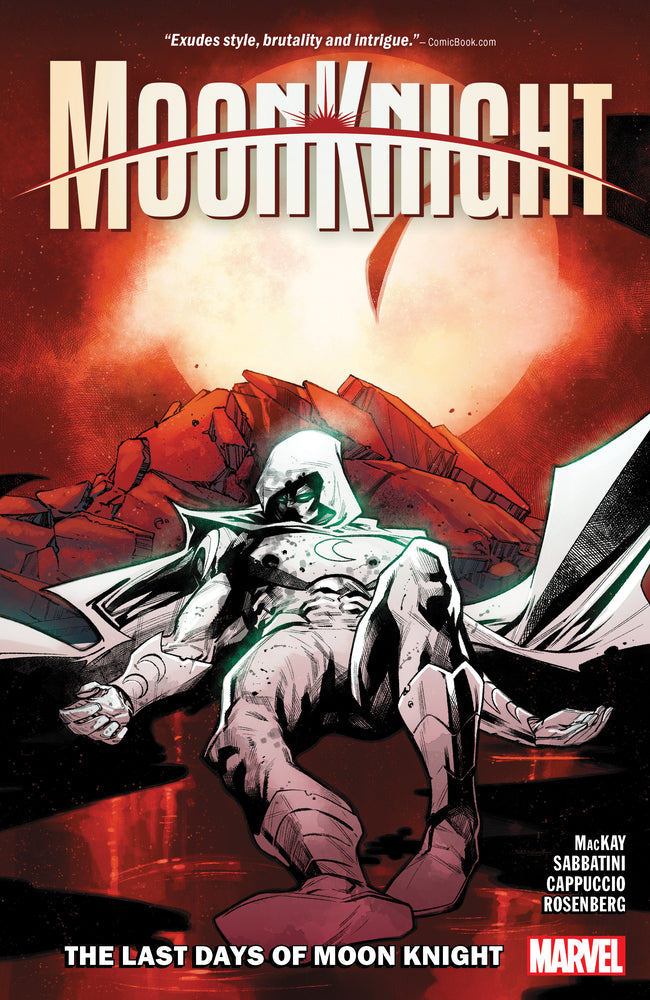 Book cover for Moon Knight Vol. 5: The Last Days of Moon Knight