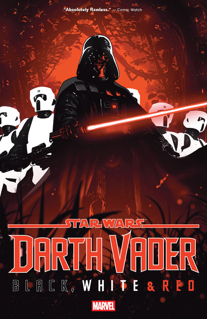Book cover for Star Wars: Darth Vader - Black, White & Red