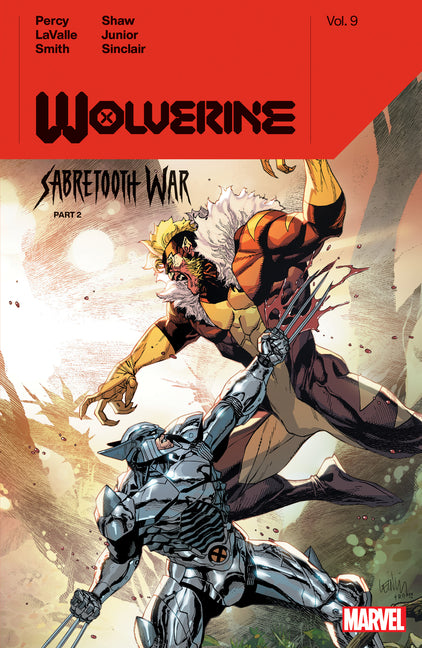 Book cover for Wolverine by Benjamin Percy Vol. 9: Sabretooth War Part 2