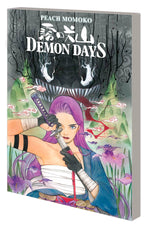 Book cover for Peach Momoko's Demon Saga: Demon Days