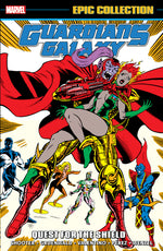 Book cover for Guardians of the Galaxy Epic Collection: Quest for the Shield