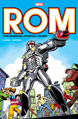 Book cover for Rom: The Original Marvel Years Omnibus Vol. 1 Miller First Issue Cover