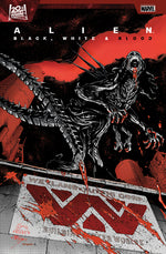 Book cover for Alien: Black, White & Blood Treasury Edition