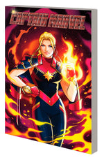 Book cover for Captain Marvel by Alyssa Wong Vol. 1: The Omen