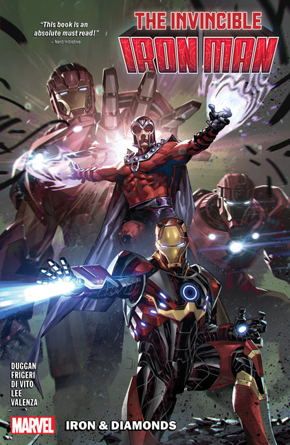 Book cover for Invincible Iron Man by Gerry Duggan Vol. 3: Iron & Diamonds