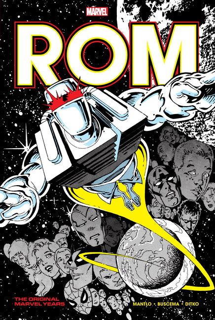 Book cover for Rom: The Original Marvel Years Omnibus Vol. 3 P. Craig Russell Cover