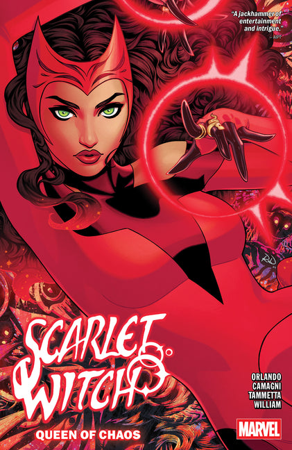 Book cover for Scarlet Witch by Steve Orlando Vol. 4: Queen of Chaos