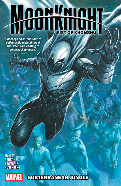 Book cover for Moon Knight: Fist of Khonshu Vol. 2: Subterranean Jungle