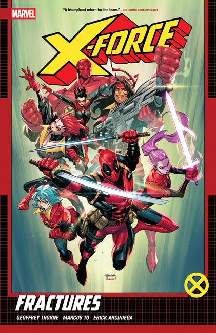 Book cover for X-Force by Geoffrey Thorne Vol. 1: Fractures