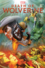 Book cover for Death of Wolverine Omnibus Alex Ross Cover