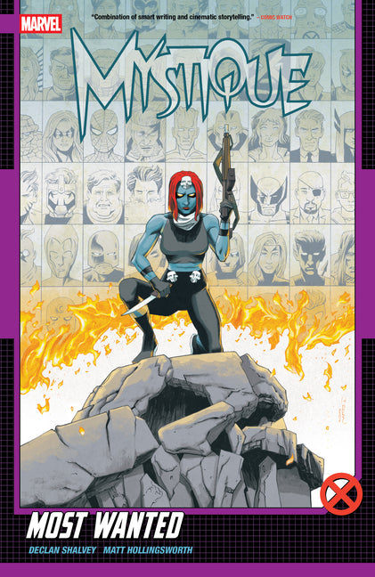 Book cover for Mystique: Most Wanted