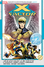 Book cover for X-Factor by Mark Russell Vol. 1: Please Like and Share
