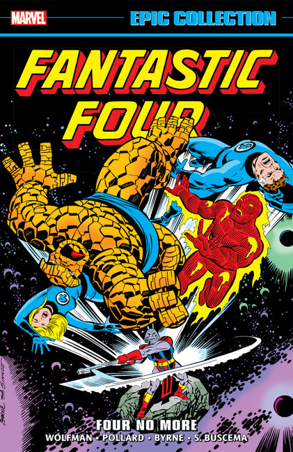 Book cover for Fantastic Four Epic Collection: Four No More