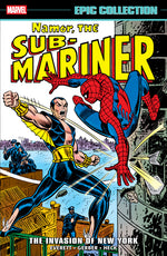 Book cover for Namor the Sub-Mariner Epic Collection: The Invasion of New York