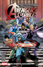 Book cover for Avengers Assemble: The Serpent Scenario