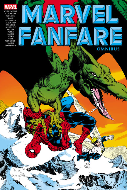 Book cover for Marvel Fanfare Omnibus Vol. 1 Michael Golden Cover