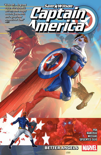 Book cover for Sam Wilson, Captain America: Better Angels
