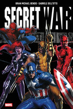 Book cover for Secret War by Brian Michael Bendis Omnibus Gabriele Dell'otto Classic Costumes Cover