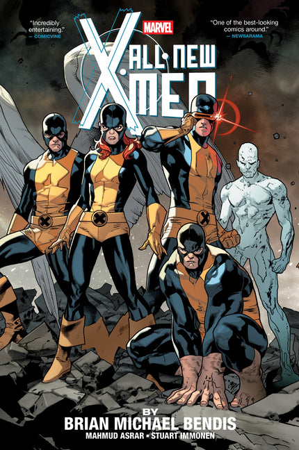 Book cover for All-New X-Men by Brian Michael Bendis Omnibus