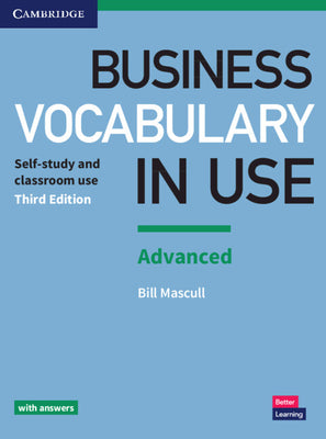 Book cover for Business Vocabulary in Use: Advanced Book with Answers
