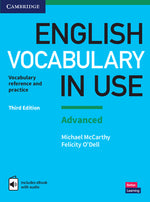Book cover for English Vocabulary in Use: Advanced Book with Answers and Enhanced eBook: Vocabulary Reference and Practice