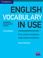 Book cover for English Vocabulary in Use Pre-Intermediate and Intermediate Book with Answers: Vocabulary Reference and Practice (Revised)