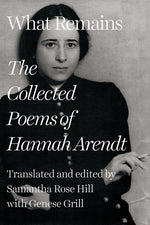 Book cover for What Remains: The Collected Poems of Hannah Arendt