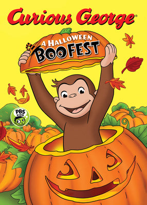 Book cover for Curious George: A Halloween Boo Fest: A Halloween Book for Kids