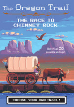 Book cover for The Oregon Trail: The Race to Chimney Rock