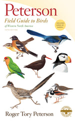 Book cover for Peterson Field Guide to Birds of Western North America, Fifth Edition