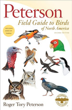 Book cover for Peterson Field Guide to Birds of North America