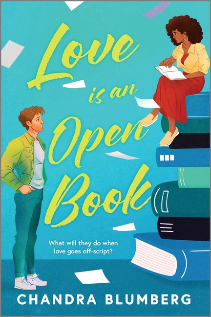 Book cover for Love Is an Open Book: A Fun and Flirty Friends-To-Lovers Summer Read Between a Bestselling Author and Her Best Friend Testing All the Romance Tropes