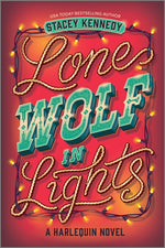 Book cover for Lone Wolf in Lights: A Spicy Emotional Western Christmas Romance (Original)