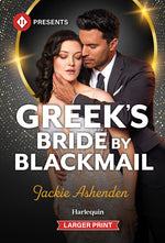 Book cover for Greek's Bride by Blackmail (Original)