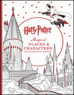 Book cover for Harry Potter Magical Places & Characters Coloring Book: Official Coloring Book, the