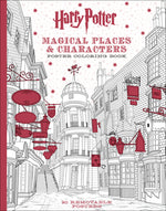 Book cover for Harry Potter Magical Places & Characters Poster Coloring Book