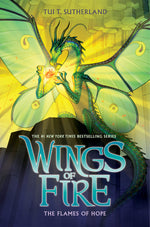 Book cover for The Flames of Hope (Wings of Fire #15)